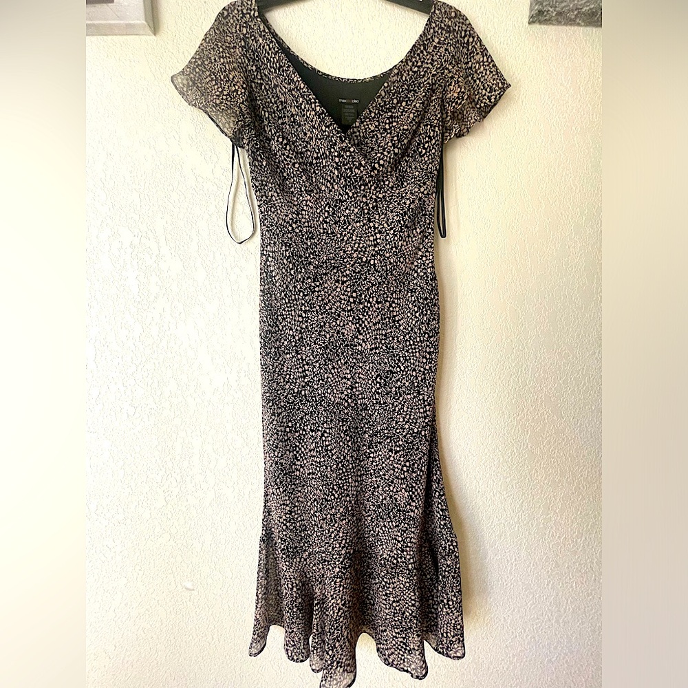 NWOT 100% Silk Maxandcleo Dress